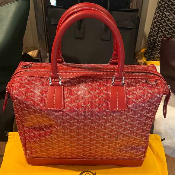Goyard Victoria Bag Red - Picture 3 of 14